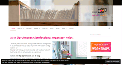 Desktop Screenshot of mijnopruimcoach.nl